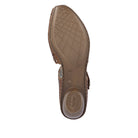 Rieker, 43753, Women's, Sandal, Brown, Outsole view