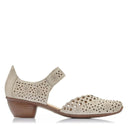 Rieker 43753 Beige - Shoetopia Footwear
