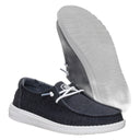 Hey Dude, Wendy Stretch Jersey, Women's, Casual Shoe, Black, Outsole view