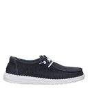 Hey Dude, Wendy Stretch Jersey, Women's, Casual Shoe, Black, Side view
