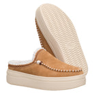 Hey Dude, Austin Lift Cozy Stich, Women's, Casual Shoe, Tan, Outsole view