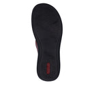 Shoetopia, Rieker, 46352-33, women’s casual slip-on shoe, red, Sole view