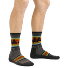 Darn Tough, Willoughby, Men's, Sock, Taupe, Lifestyle image