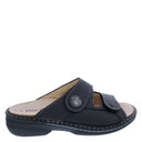 Finn Comfort, Sarezzo, Women's, Sandal, Black, Side view