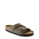 Birkenstock, Zurich, Unisex, Sandal, Taupe, Angled view