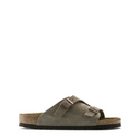 Birkenstock, Zurich, Unisex, Sandal, Taupe, Side view