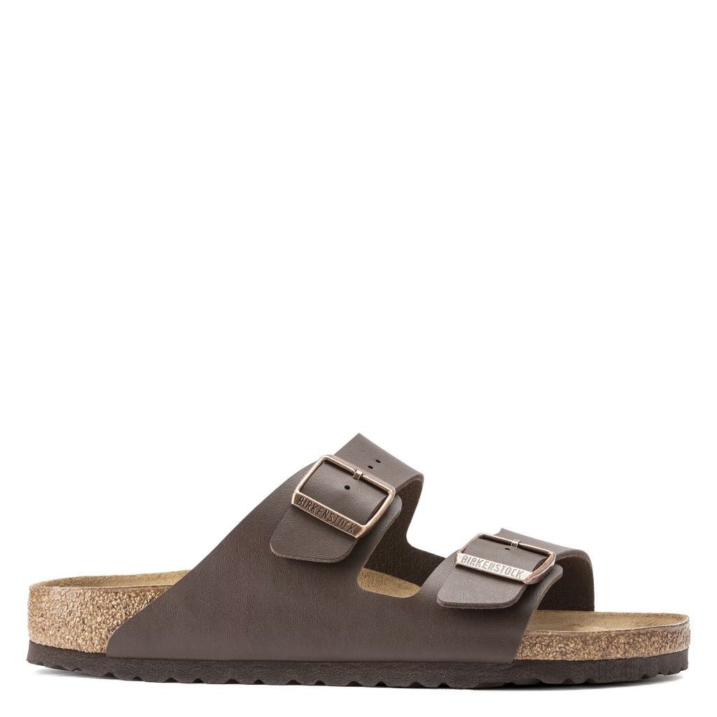 Birkenstock Arizona Birko-Flor, Brown, Regular Fit - Shoetopia Footwear