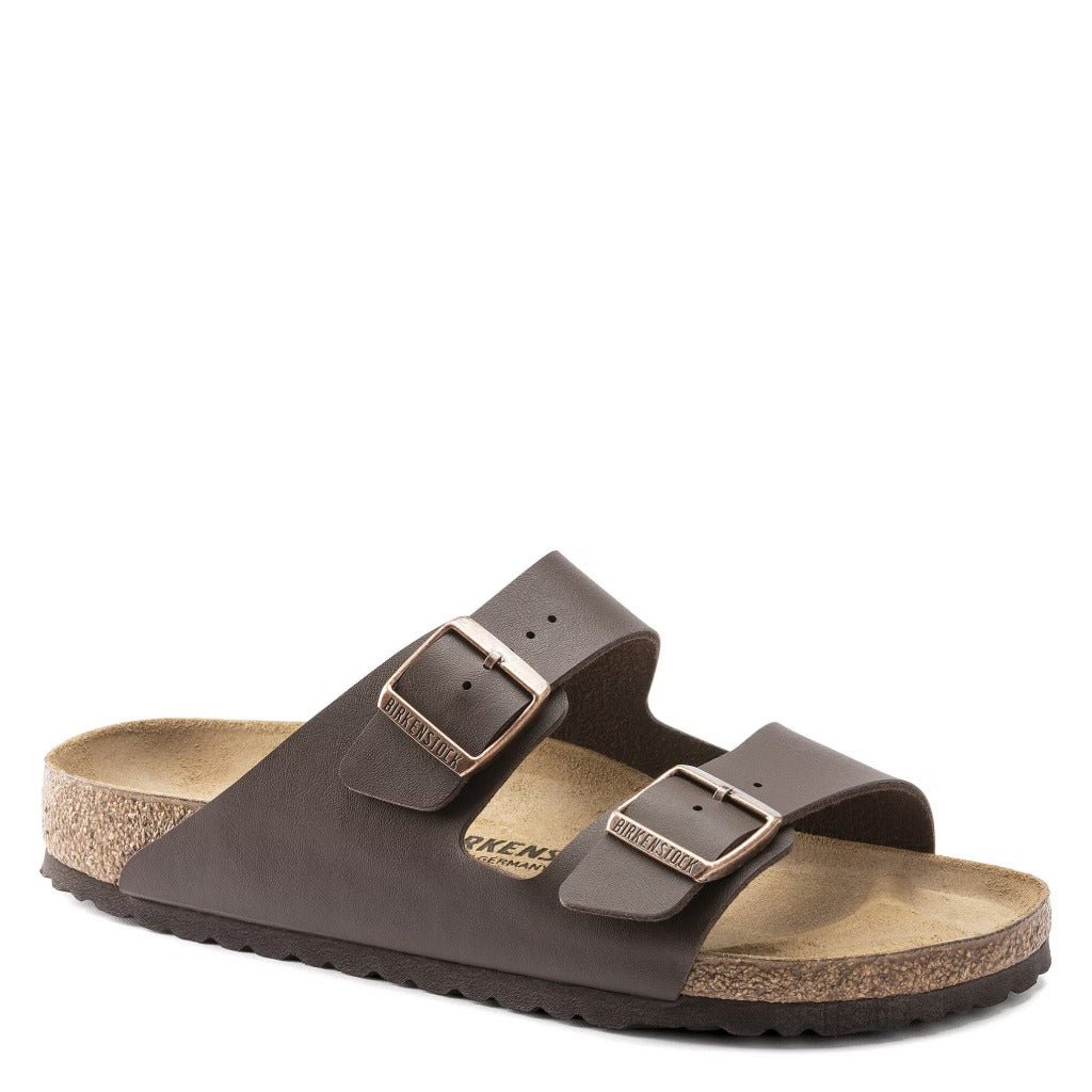 Birkenstock Arizona Birko-Flor, Brown, Regular Fit - Shoetopia Footwear