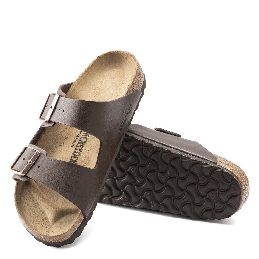 Birkenstock Arizona Birko-Flor, Brown, Regular Fit - Shoetopia Footwear