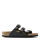 Birkenstock, Florida, Women's, Sandal, Black, Side view