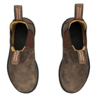 Blundstone, Kids 565, Kids', Chelsea Boot, Rustic Brown, Top view