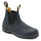 Blundstone, Classic 587, Unisex, Chelsea Boot, Rustic Black, Angled view