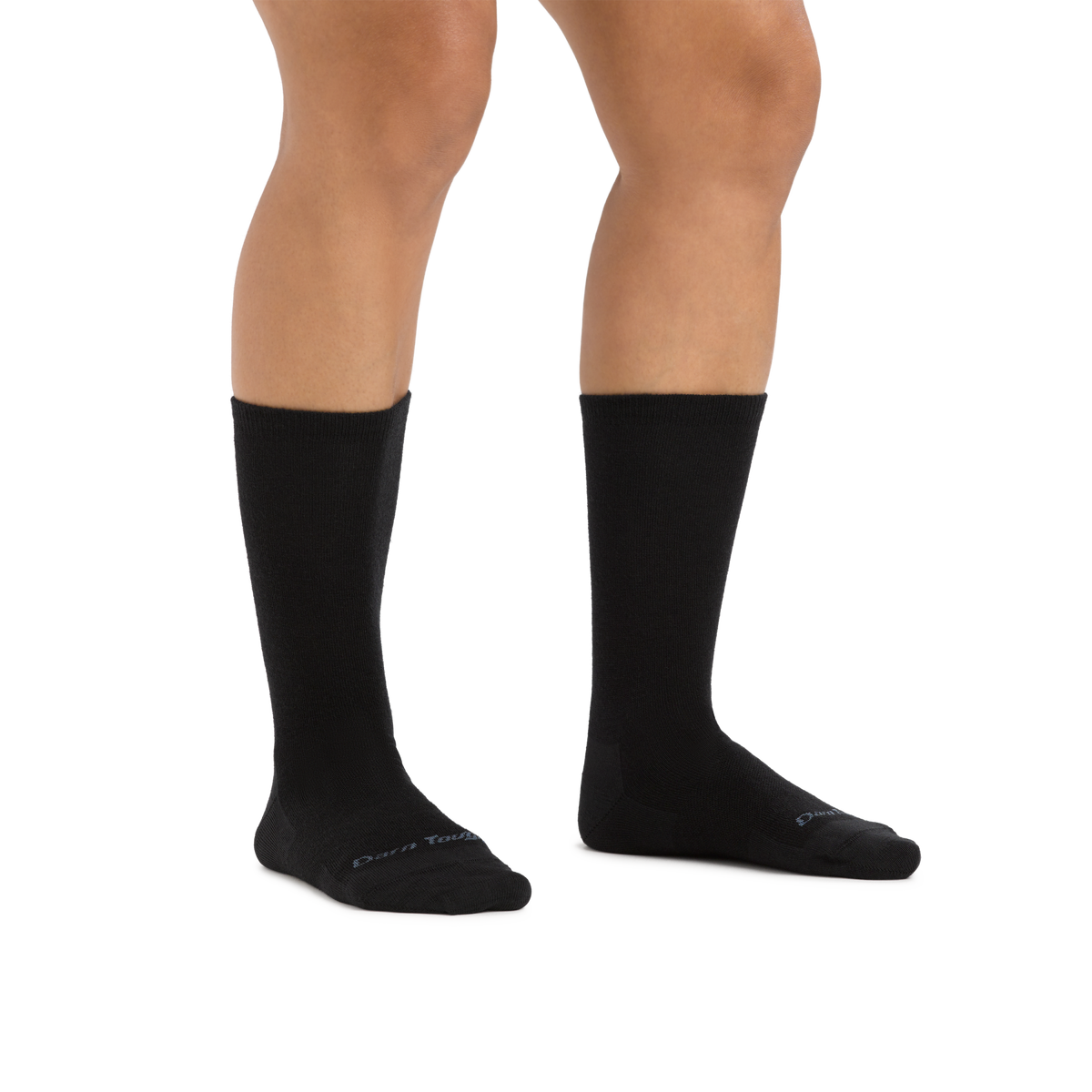 Darn Tough, Solid Basic, Women's, Sock, Black, Lifestyle image