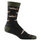 Darn Tough Men's Spey Fly Crew Lightweight Lifestyle Sock - Shoetopia Footwear