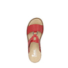 Rieker, 60885, Women's, Sandal, Red, Top view