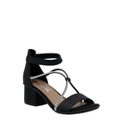 Rieker, Vicky 64654, Women's, Sandal, Black, Angled view