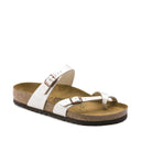 Birkenstock Mayari Birko-Flor, Graceful Pearl White, Regular Fit - Shoetopia Footwear