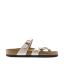 Birkenstock Mayari Birko-Flor, Graceful Pearl White, Regular Fit - Shoetopia Footwear