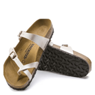 Birkenstock, Mayari Birko-Flor, Women's, Sandal, Graceful Pearl White, Outsole view