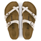 Birkenstock, Mayari Birko-Flor, Women's, Sandal, Graceful Pearl White, Pair view