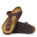 Birkenstock, Gizeh Habana Oiled Leather, Women's, Sandal, Habana, Outsole view
