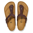 Birkenstock Gizeh Habana Oiled Leather, Regular Fit - Shoetopia Footwear