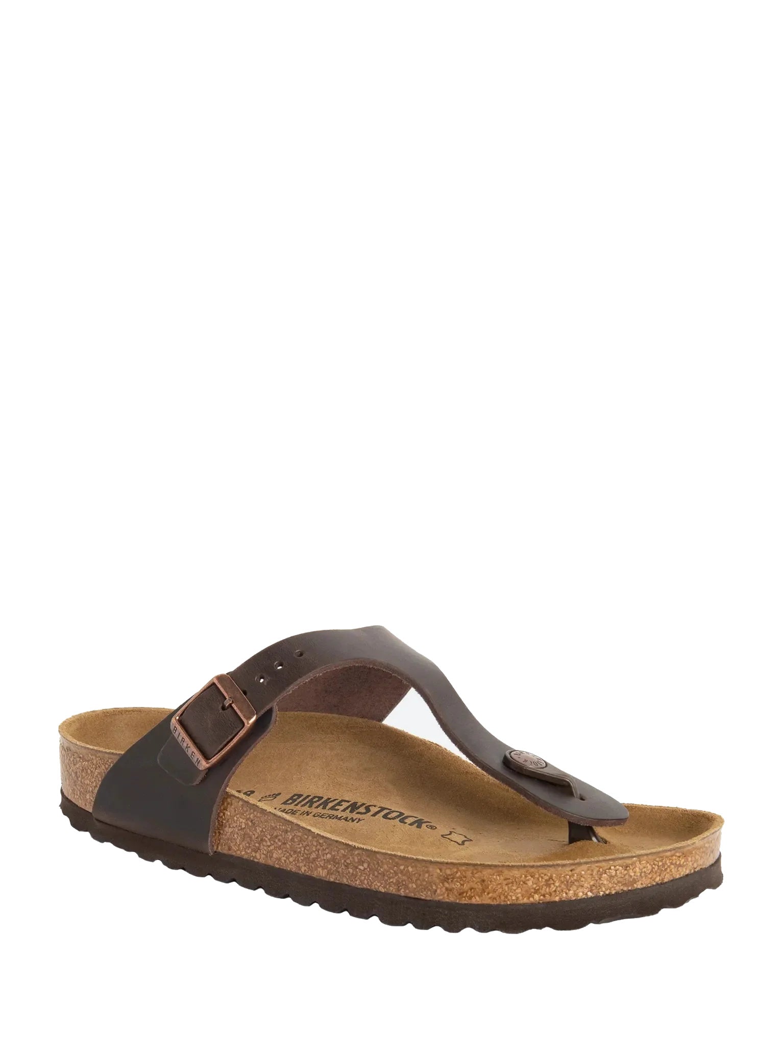 Birkenstock Gizeh Oiled Leather, Regular Fit - Shoetopia Footwear