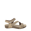 Josef Seibel, Tonga 78, Women's, Sandal, Beige, Angled view