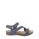 Josef Seibel, Tonga 78, Women's, Sandal, Indigo, Angled view