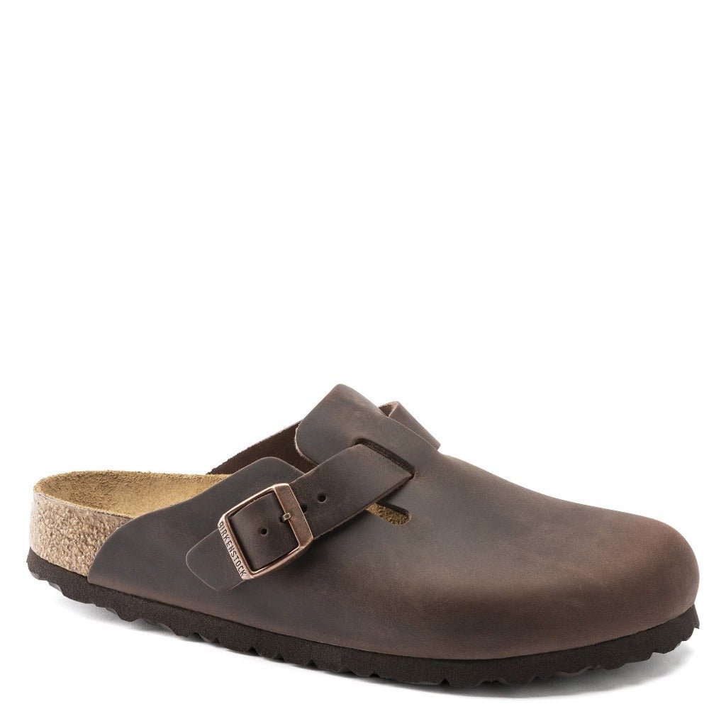 Birkenstock Boston Oiled Leather Habana - Shoetopia Footwear