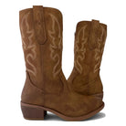 Taxi, Austin-01, Women's, Boot, Camel, Pair view