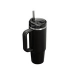 Stanley, Quencher H2.0 FlowState Tumbler 30oz, Black 2.0, Back view