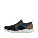 Rieker, Timo B7796, Men's, Sneaker, Navy, Side view