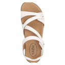 Taos, Big Time, Women's, Sandal, White, Top view