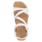 Taos Big Time Sandal - White - Shoetopia Footwear