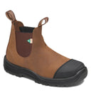 Blundstone, Work & Safety 169 CSA, Unisex, Safety Boot, Saddle Brown, Angled view