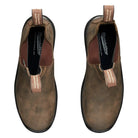 Blundstone, Work & Safety 180 CSA, Unisex, Safety Boot, Waxy Rustic Brown, Top view