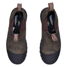 Blundstone, XFR 962 Work & Safety, Unisex, Safety Boot, Waxy Rustic Brown, Top view