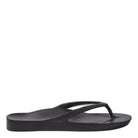 Archies, Support Flip Flops, Unisex, Flip Flop, Black, Side view