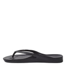 Archies, Support Flip Flops, Unisex, Flip Flop, Black, Medial side view