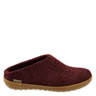 Glerups, Slip-On With Rubber Sole, Unisex, Slipper, Beet, Side view
