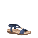 Lady Comfort, Brianna-03, Women's, Sandal, Navy, Side view