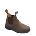 Shoetopia Footwear, Kids’ Blundstone Chelsea Boot, rustic brown leather, Angle View