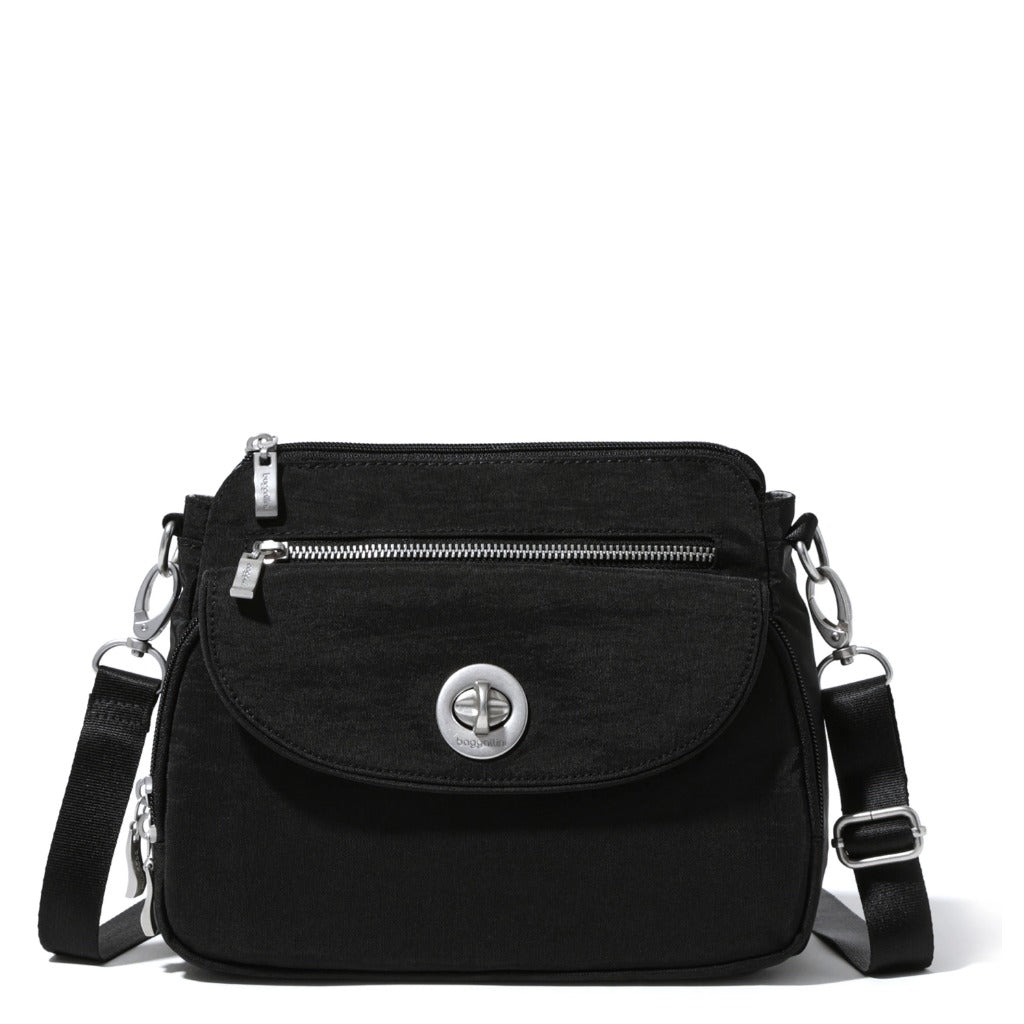 Baggallini True Classic Calais Crossbody - Black - Shoetopia Footwear