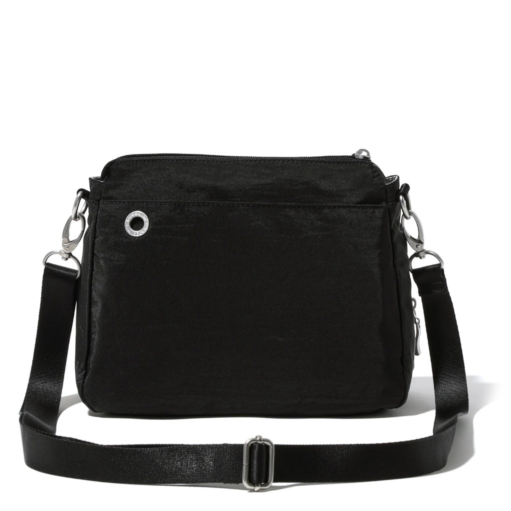 Baggallini True Classic Calais Crossbody - Black - Shoetopia Footwear
