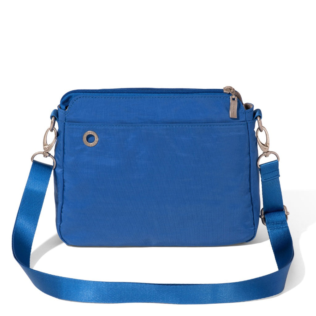 Baggallini, True Classic Calais Crossbody, Crossbody Bag, Lapis, Rear view