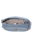 Baggallini, True Classic Calais Crossbody, Crossbody Bag, Cornflower, Interior view