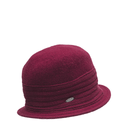 Canadian Hat, Clara Soft Wool Cloche, Women's, Cloche, Red, Front view