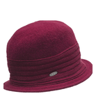 Canadian Hat, Clara Soft Wool Cloche, Women's, Cloche, Red, Front view