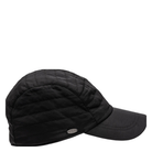 Canadian Hat, Cleon Quilted Cap, Unisex, Quilted Cap, Black, Front view